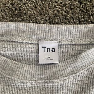 TNA thermal grey long sleeve